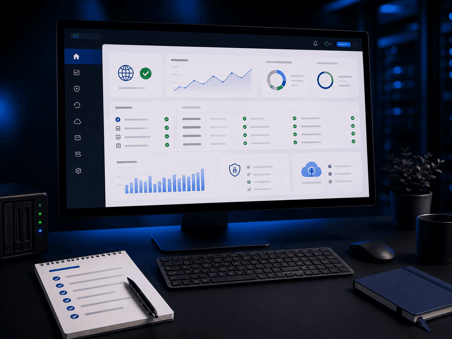 Monitoreo y mantenimiento técnico de sitios web